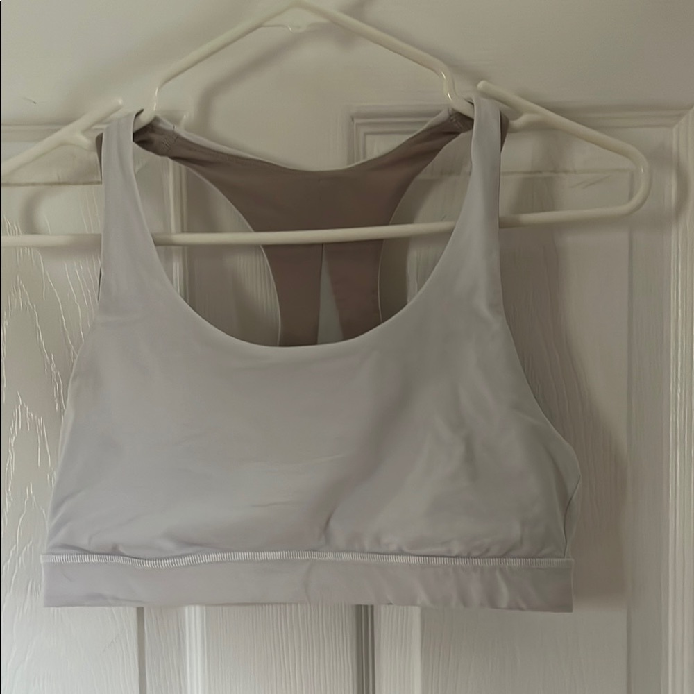 Women's Gray Sports Bra